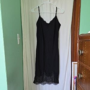 MICHAEL Michael Kors Floral Lace Edge Slip Dress